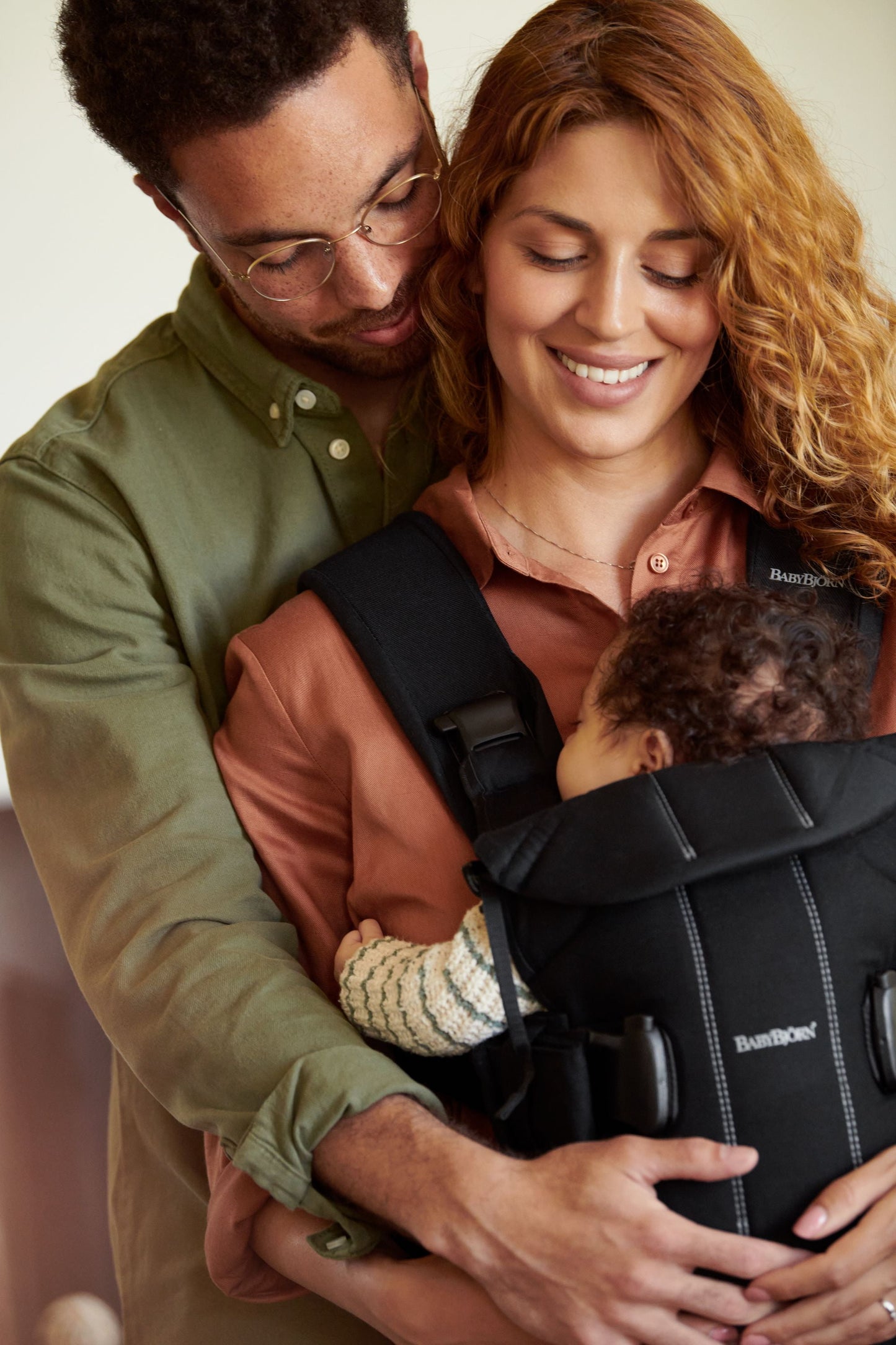 Baby Carrier One, Woven, Black, Front Carry, Infant