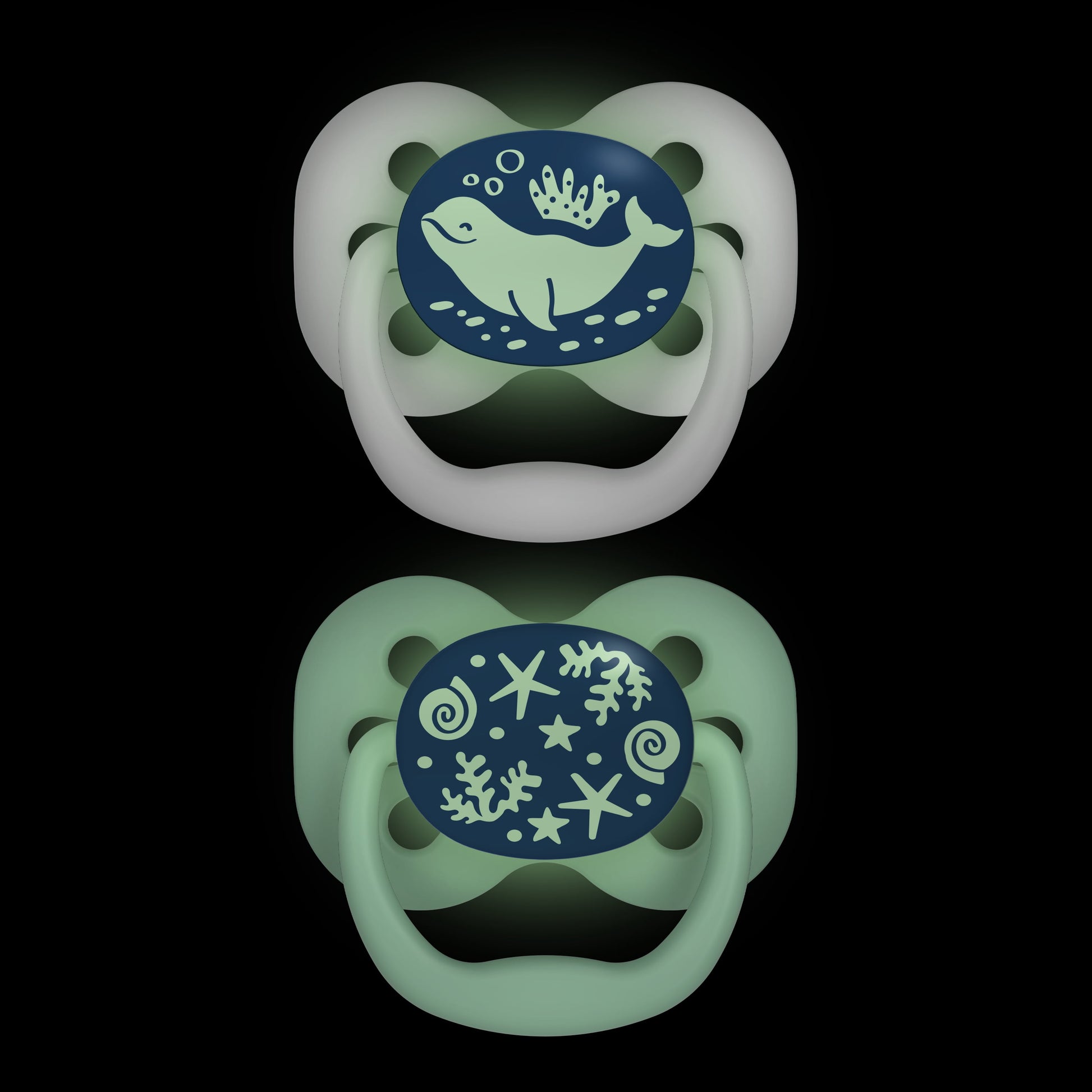 Advantage Baby Pacifier, Fully Symmetrical, Silicone Bulb, 0-6M, BPA Free, Sunrise/Glow, 4 Pack