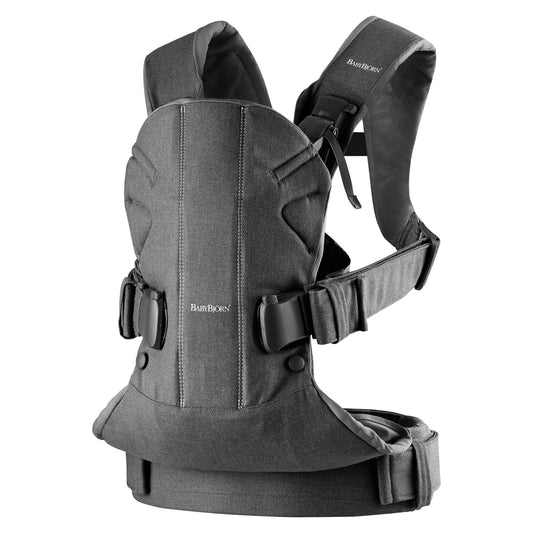Baby Carrier One, Woven, Black, Front Carry, Infant