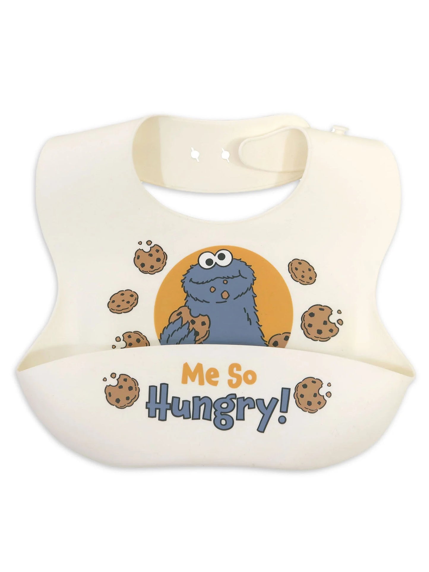 Cookie Monster Silicone Infant Bib