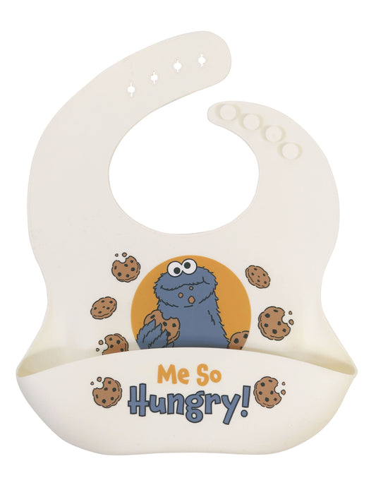 Cookie Monster Silicone Infant Bib