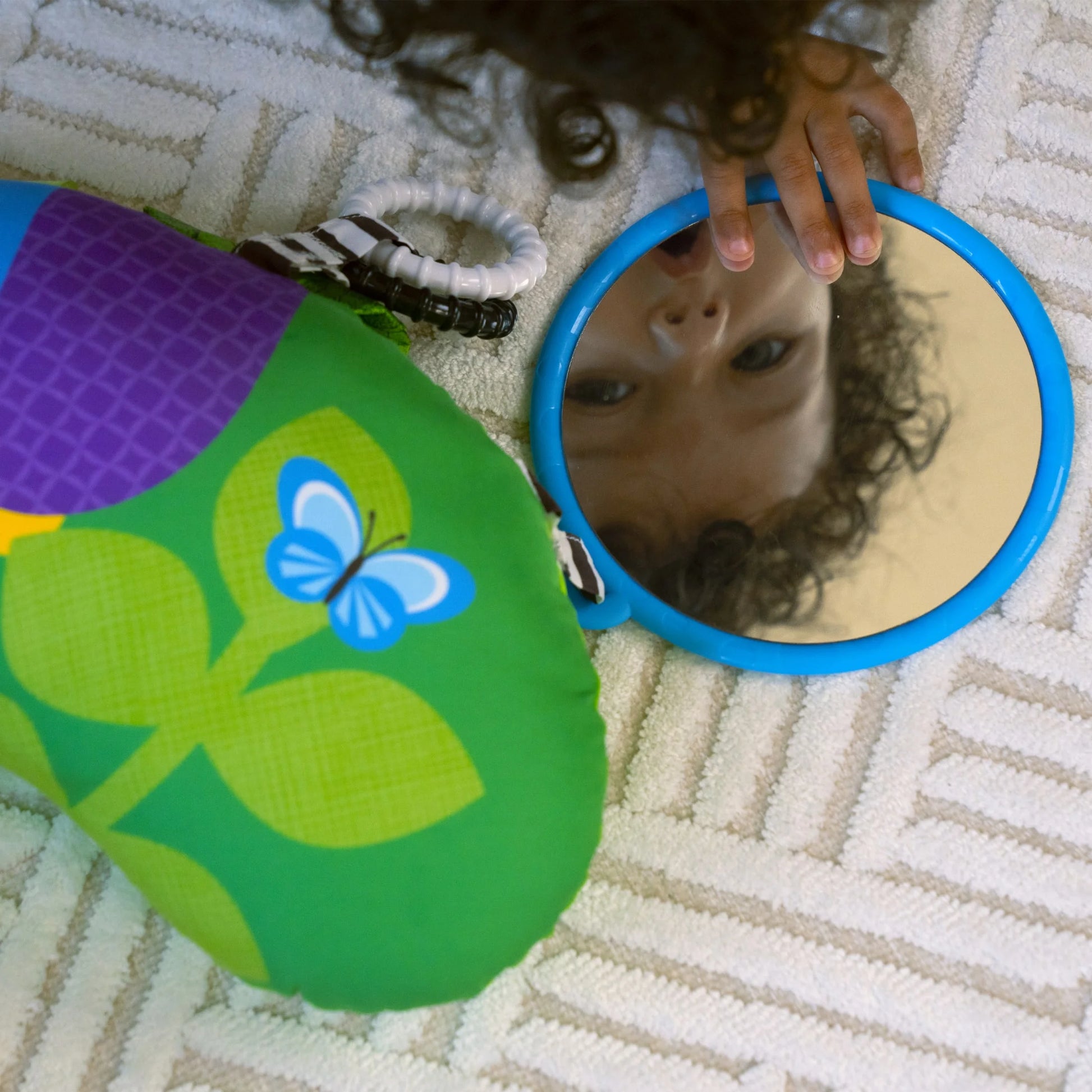 Cal-A-Pillow Tummy Time Baby Activity Pillow for Ages 0+ Months