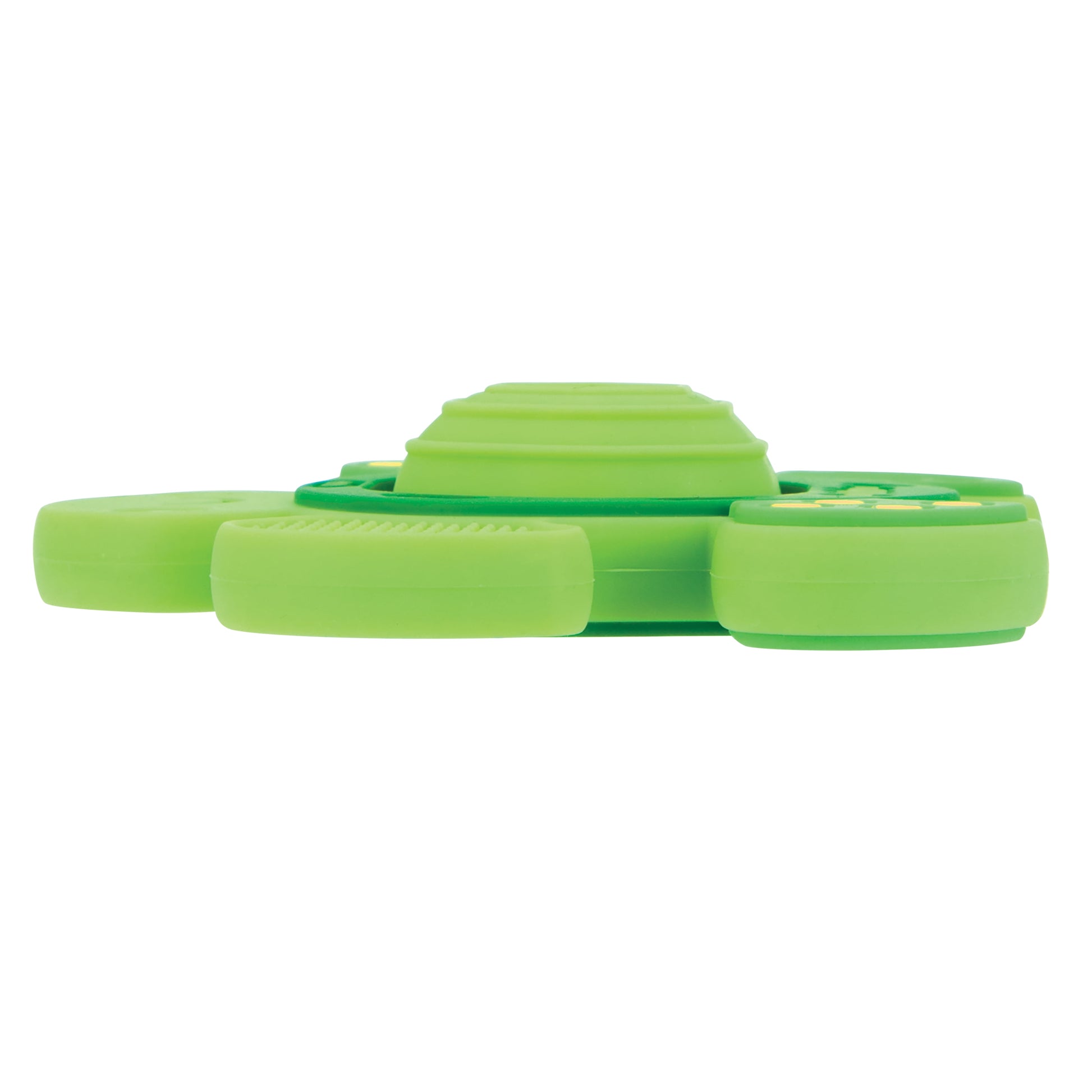Teethe N' Pop Sensory Play Teether for Infants, Green Turtle Baby Teether